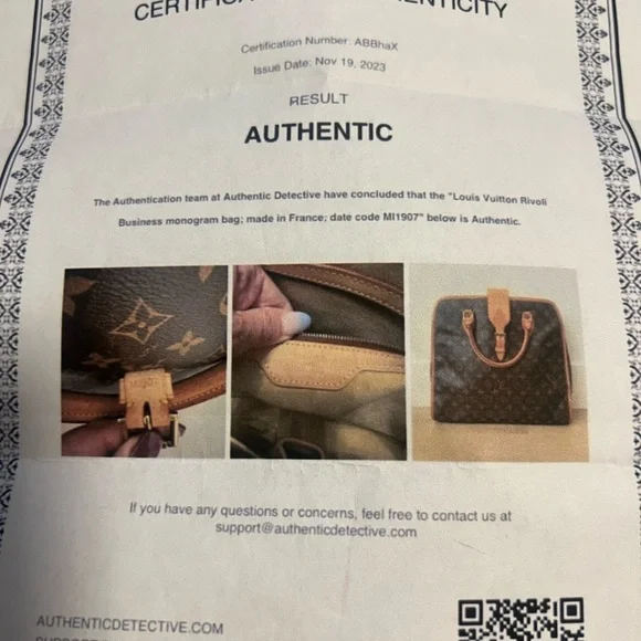 Excellent Condition—Louis Vuitton Monogram Rivoli - Picture 3 of 11